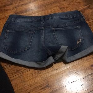 Never worn Express jean shorts